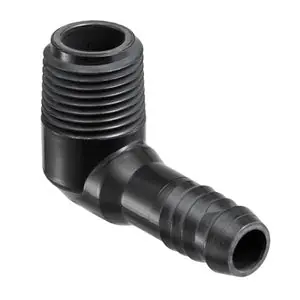 Spears 1413-073 1/2X3/8 PP 90 ELL MPTXSPIRAL BARB INSERT