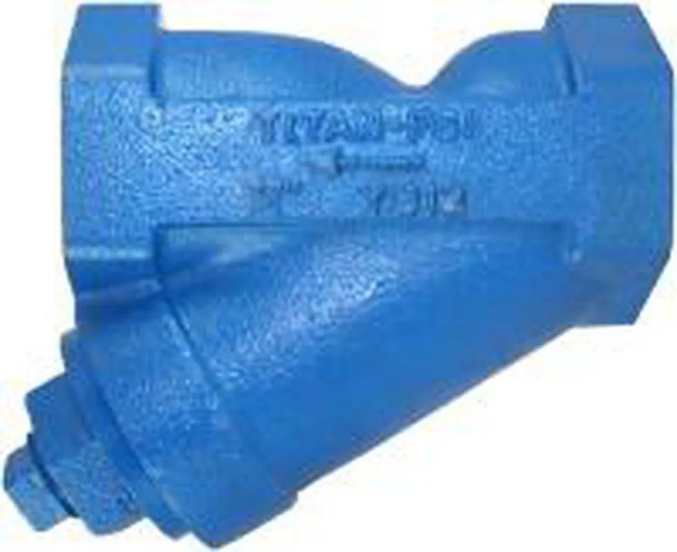 Titan Flow Control YS12I0050 YS 12-CI 1/2 in. 250# Cast Iron Threaded Mesh Wye Strainer
