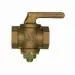 A Y McDonald 4212-126 10598 Low Pressure Plug Valve With Check 1-1/4 in FNPT