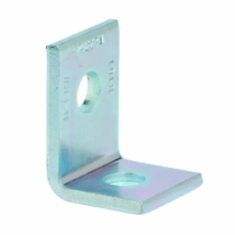 B-LINE 78101150013 Corner Angle 2.31 90 Degree 2-Hole Steel Fitting B101ZN