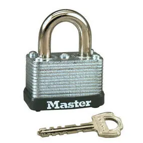 Master Lock 22KA Laminated Padlock 1-1/2 Wide 5/8 Shackle Keyed Alike