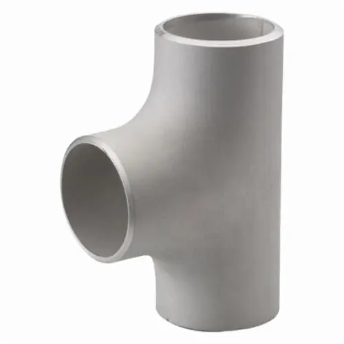 Merit Brass 01606-16 Straight Pipe Tee, 1 in Nominal, Butt Welded End Style, SCH 10S
