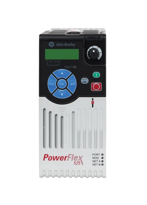 Allen-Bradley 25B-V2P5N104 Powerflex 525 0.4 kW 0.5 Hp AC Drive