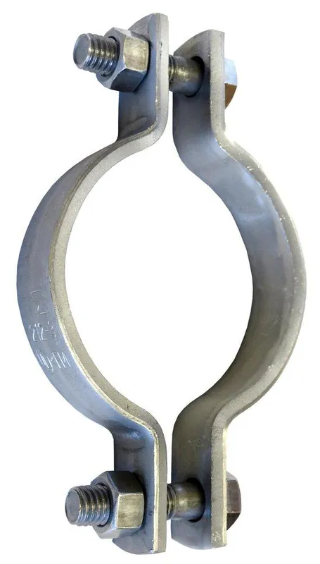 AnvilStrut 0500345103 4 In. Hot Dipped Galvanized Pipe Clamp