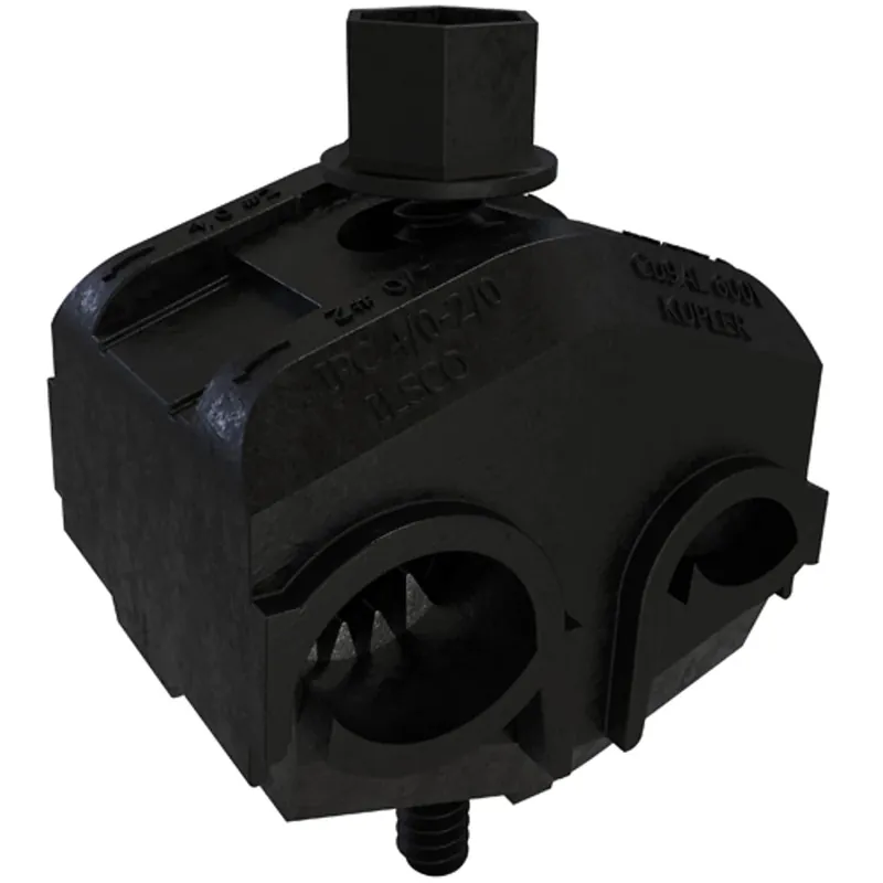 ILSCO IPC-4/0-2/0 KUP-L-Tap Insulation Piercing Copper Connector Dual Rated Main Conductor Range 4/0-2 Tap Range 2/0-6