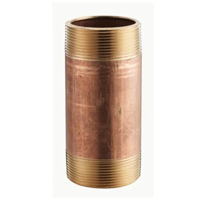 Merit Brass 2032-900 Pipe Nipple NPT 2 in x 9 in Length SCH 40/STD