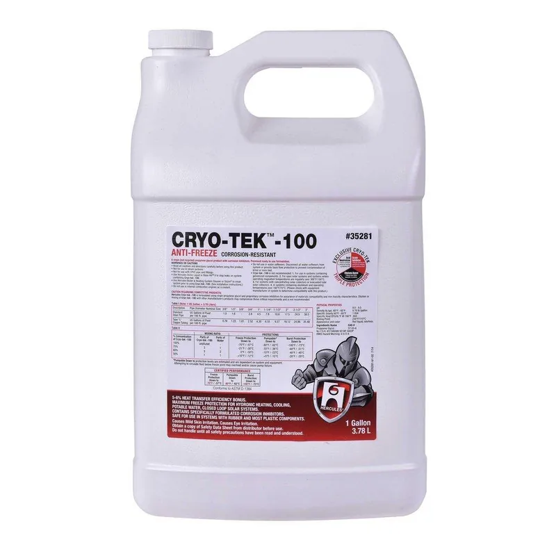 Hercules 35281 Cryo-Tek 100 Anti-freeze 1 gal