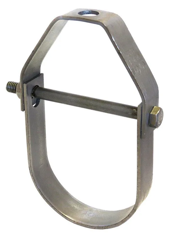 Anvil 0500359740 8 in. Galvanized Carbon Steel Adjustable Clevis Hanger