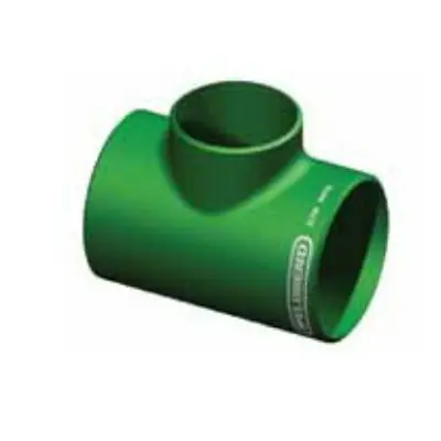 Weldbend 052-012-010 Reducing Tee, Carbon Steel, 1-1/2 x 1-1/2 x 1 in Nominal, SCH 40/STD