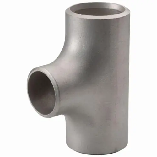 Merit Brass 01606-9664 Pipe Reducing Tee, 6 x 6 x 4 in Nominal, Butt Welded End Style, SCH 10S