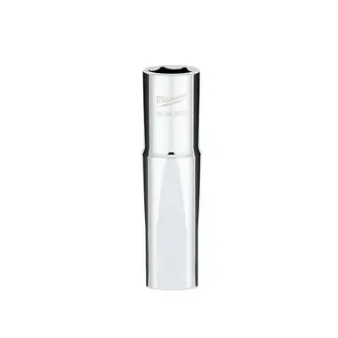 Milwaukee Tool 45-34-9127 1/2 in. Drive 9/16 in. SAE 6-Point Deep Socket with FOUR FLAT sides