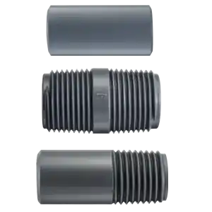 Spears 881-015 3/8X1-1/2 PVC Nipple TBE SCH80