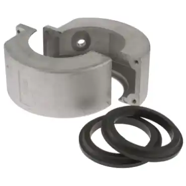 Martin 8018COV Chain Coupling Cover - 80 Chain, 8.1875 in OD, Aluminum, For Use With 8018