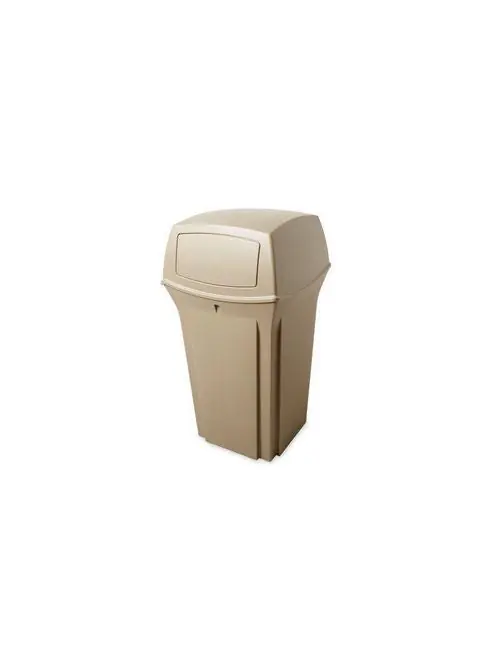 Rubbermaid FG843088BEIG Ranger Container 35 Gal Beige