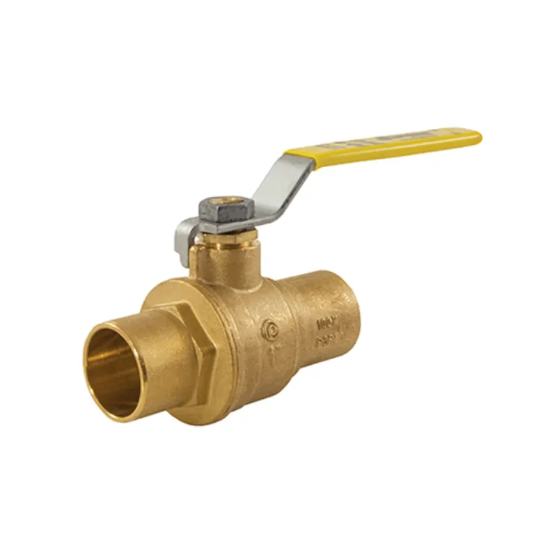 Jomar 100-805 Full Port, 2 Piece, Solder Connection, 600 WOG