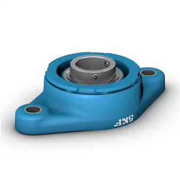 SKF F2BC 25M-TPZM Standard Duty Contact Seal 2-Bolt Flange Bracket