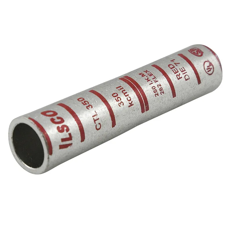 ILSCO CTL-2 Surecrimp Copper Compression Sleeve Conductor Size 2 Long Barrel