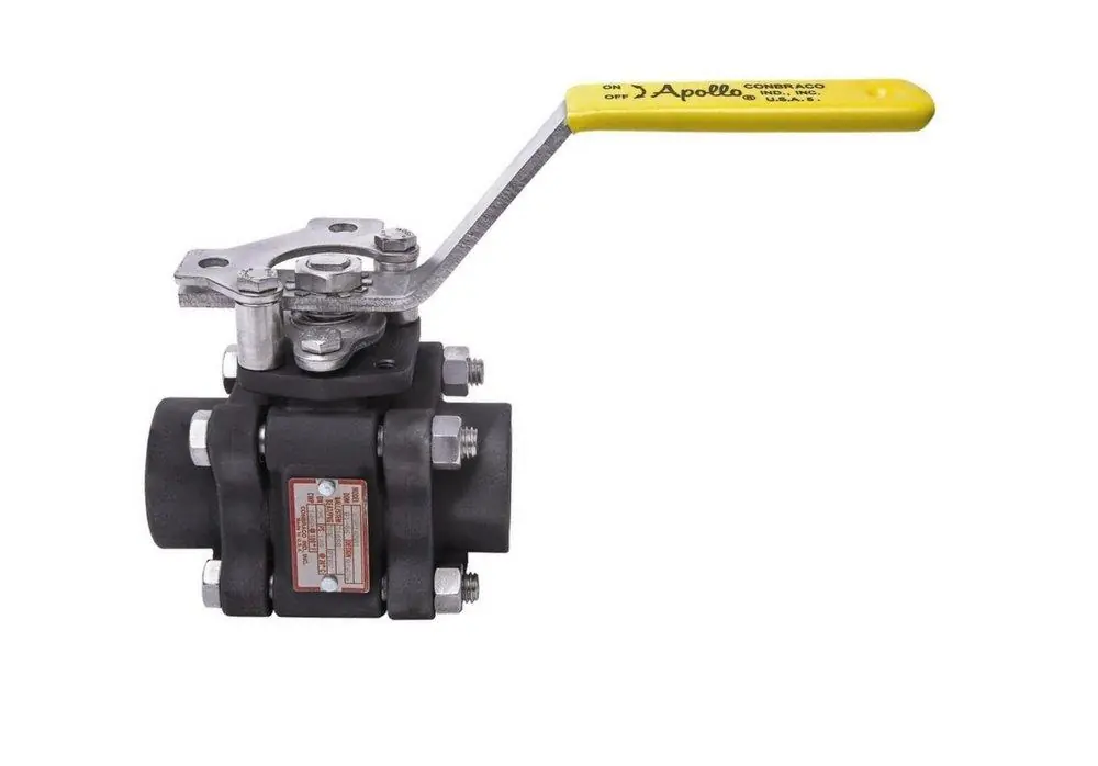 Apollo Valves 83A24801 83A-200 Series 2 in. Carbon Steel Full Port Socket Weld 1500# Ball Valve
