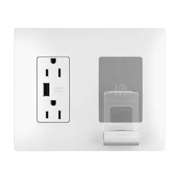 Pass & Seymour RWC826USBWCCV2 New In-Wall Wireless Charging Outlet