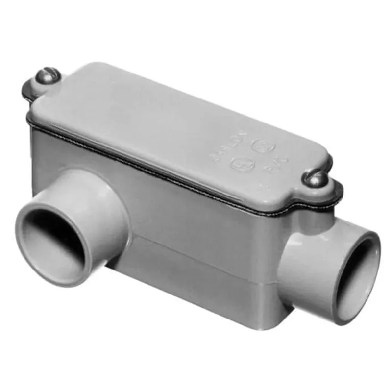 CARLON E985E-CAR Type LR Conduit Body Volume 12 Cubic Inches Size 3/4 Inch