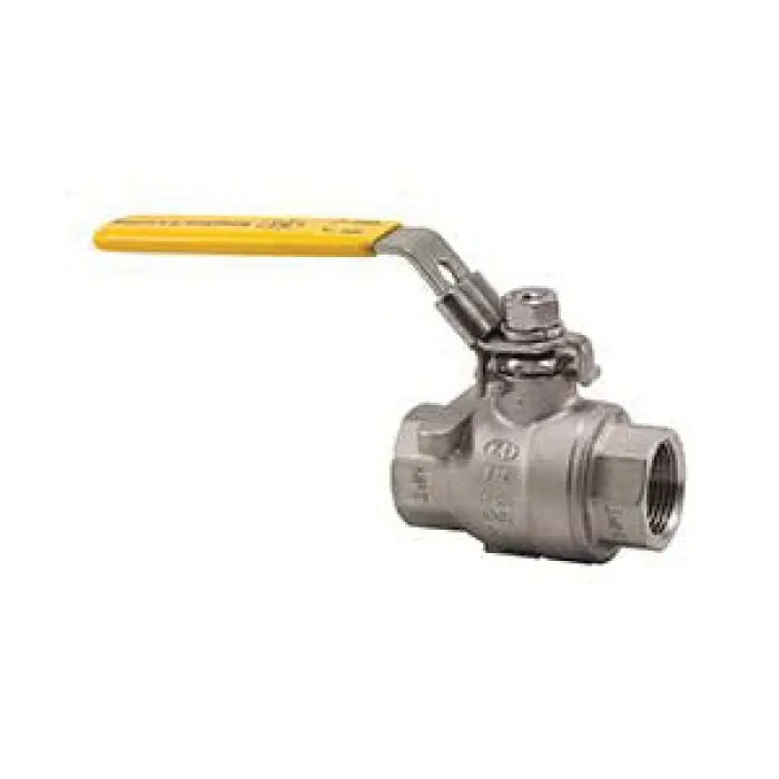 Merit Brass KV210FP-12 K Series 2-Piece KI-Pattern Ball Valve With Handle 3/4 in