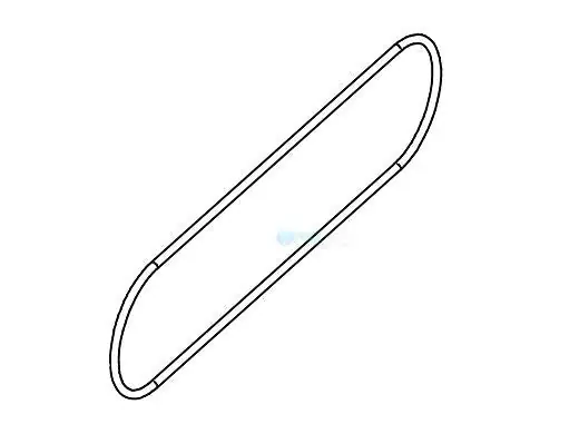 Lochinvar 100233722 O-Ring, Header Polymer