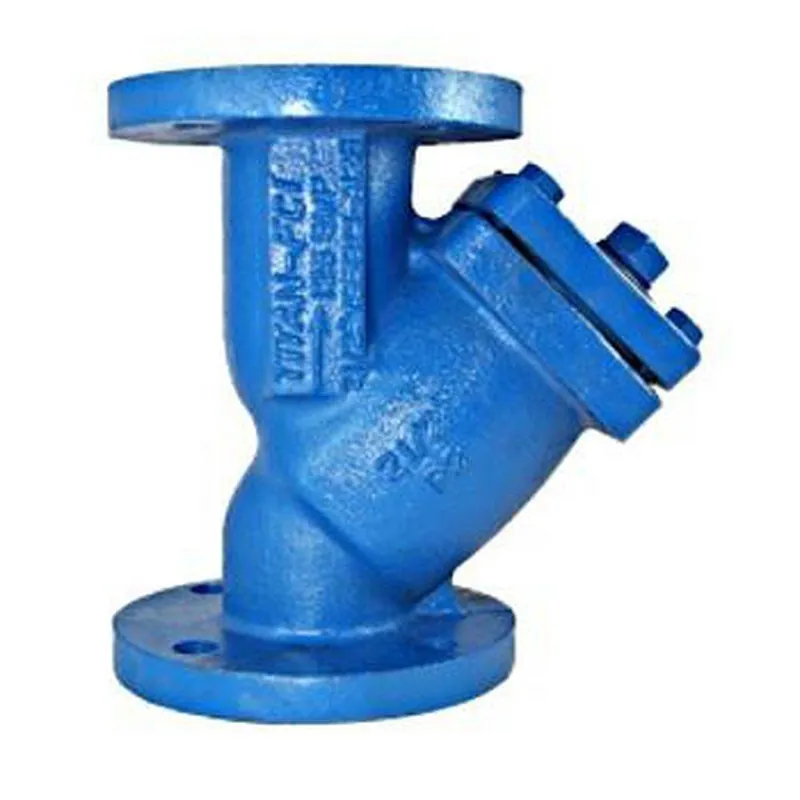Titan Flow Control YS58I0200 YS 58-CI 2 x 2 in. 125# Cast Iron Flanged Perforated Wye Strainer