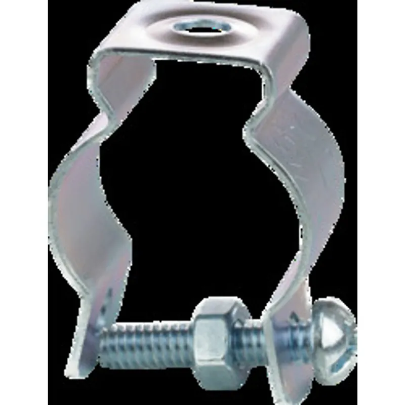 Minerallac 1B Conduit Hanger with Bolt and Nut, Fits 3/4 EMT or 3/4 Rigid/IMC, Zinc Plated