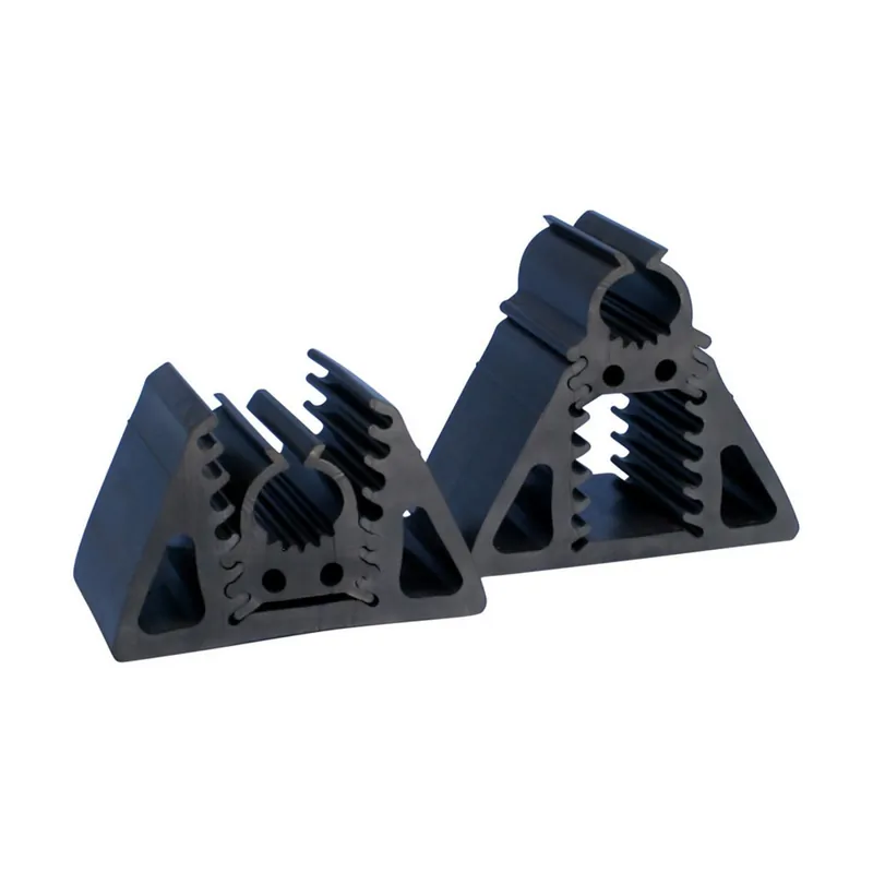 nVent CADDY RPSE1H24 Rooftop Pyramid EZ Rubber-Based Adj. Supp. 1 Rigid/Pipe 1.315 OD 1 3/44