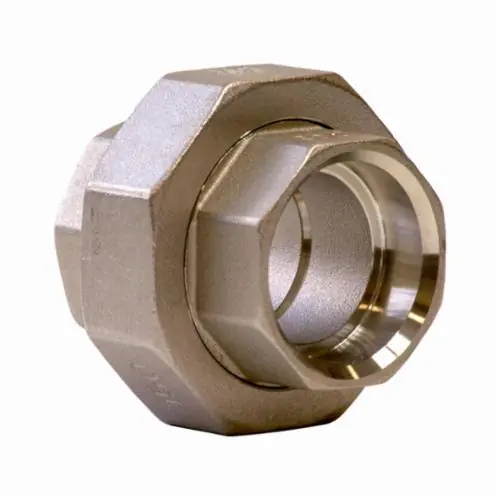 Merit Brass SWM487-32 Pipe Union, 2 in Nominal, Socket Welded End Style, 150 lb