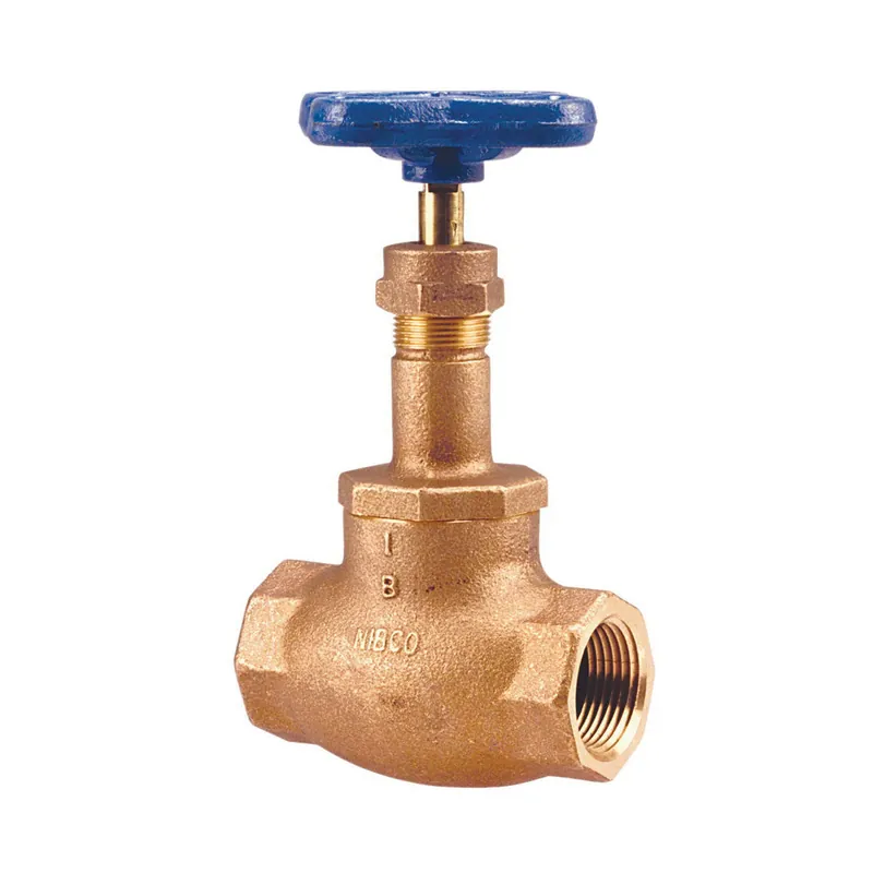 NIBCO NL2K00A Globe Valve, 1 in Nominal, FNPT End Style, 125 lb