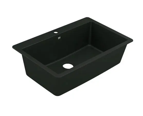 Moen GGB3026B Host Granite Dual Mount Single Bowl Sink