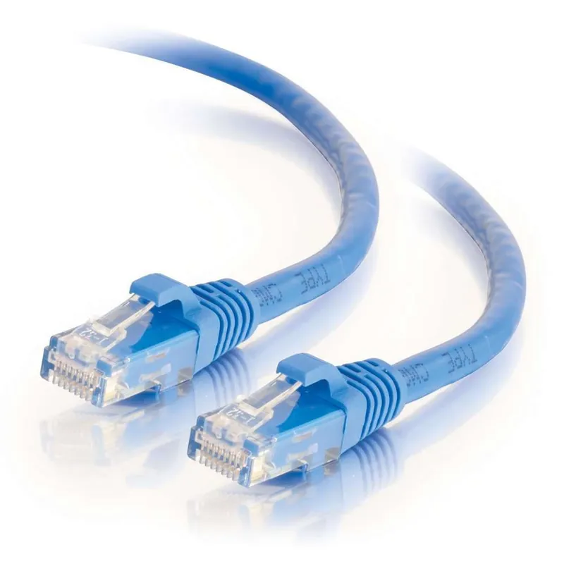 Legrand 576-110-005 Quiktron 5ft Q-Series Patch Cord Cat6 Booted Blue