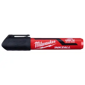 Milwaukee 48-22-3255 INKZALL Large Chisel Tip Black Marker