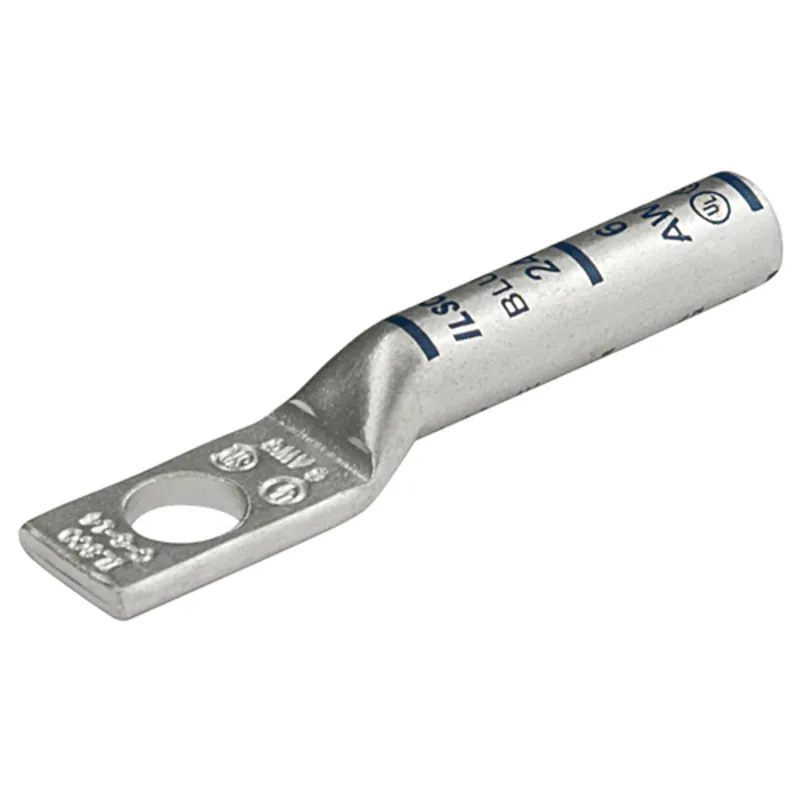 ILSCO CLNS-2/0-38 Surecrimp Copper Compression Lug Conductor Size 2/0 1 Hole 3/8in Bolt Size