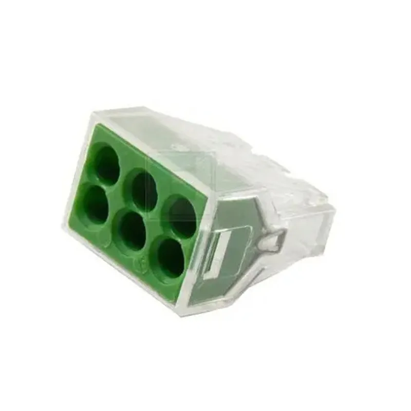 WAGO 773-116/K194-4045 Pluggable Terminal Block, 6 Positions, 18AWG to 12AWG, 2.5 MM Push In 24AMP