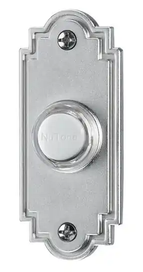Broan-NuTone PB15LSN Push Button Lighted 120 VAC 1-1/4 x 3 Inch - Replacement MPN PB15LSN