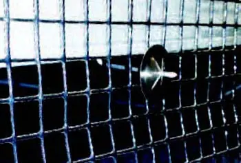 Heyco S6466 SunScreen Wire Mesh 6 Width 100ft Roll PVC Coated Galvanized Welded Steel Mesh