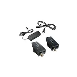 NVT PHYBRIDGE NV-ECLK-PLS-XKIT Single Port Extender That Leverages A Downlink Port Of Standard Switch To Extend Ethernet And Poe Over A Single Long Coax Run For An IP Endpoints