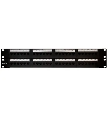Legrand 48845CC6 Patch Panels, 48 Port T568A/B Universal Wiring