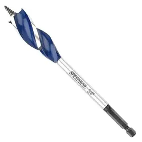 IRWIN 3041004 SPEEDBOR MAX 6 Standard Length 3/4 Drill Bits