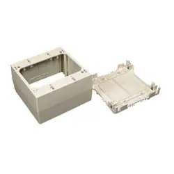 Wiremold 2344-WH Nonmetallic Extra Deep Device Box 2-3/4D White