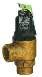 Cash Acme 13570-0150 F-82 3/4 x 3/4 Relief Valve 150 PSI
