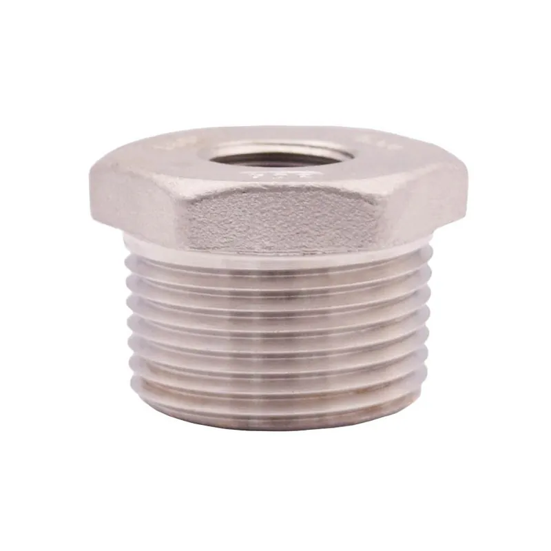 Legend Valve 404-495 Hex Bushing 1-1/2 x 1-1/4 in Threaded 304 Stainless Steel