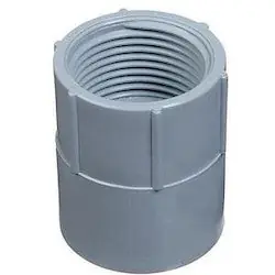 THOMAS & BETTS E942D CARLON 1/2 PVC FEMALE ADAPTRSCH 40/80 GREY