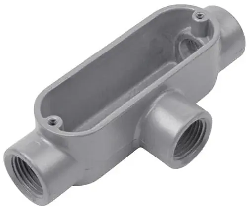 Red Dot AT-2 Conduit Body 3/4 Inch Rigid T Conduit Body