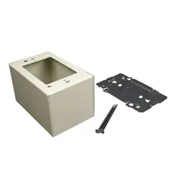 Wiremold V2444 Steel Extra Deep Box 2400 Ivory