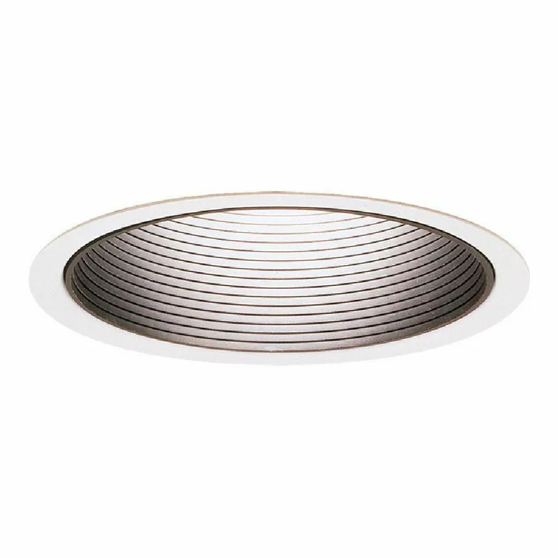 LIGHTOLIER 1005WH 1000 SER WHT STEP BAFFL REFL TRIM LYTECASTER