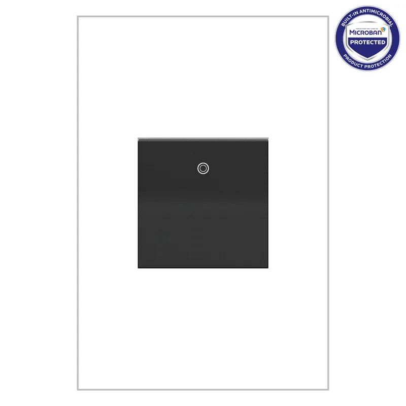 Legrand ASPD1532G4 adorne 15A Paddle Switch 120V Graphite
