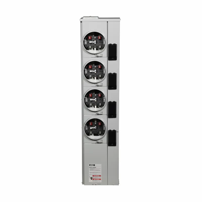 Eaton 1MP4124RRL Group Metering Meter Pack 125A 4 Sockets 400A Bus
